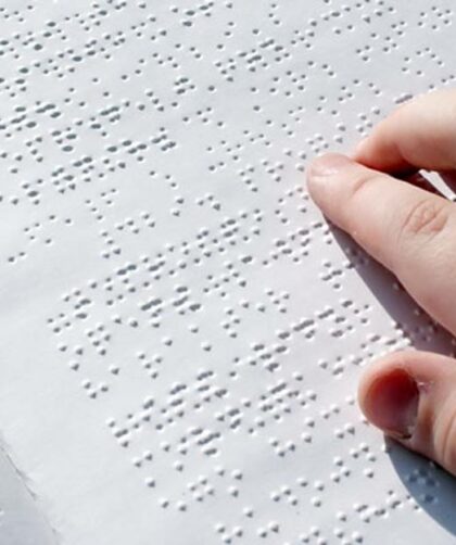 Lectura en Braille